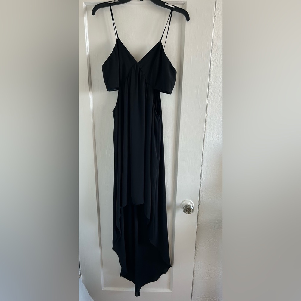 Express black high-low dress